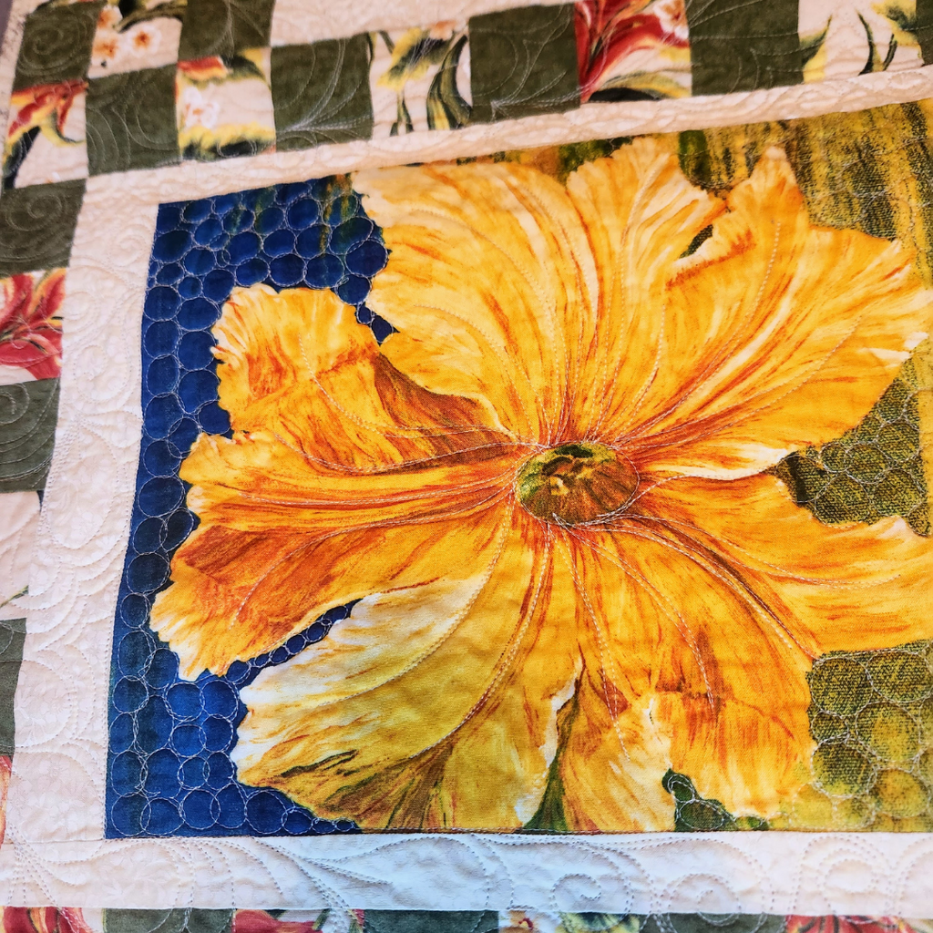 Mom's Irises Quilt
