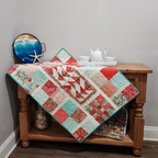 Lovebirds & Flying Geese Quilt