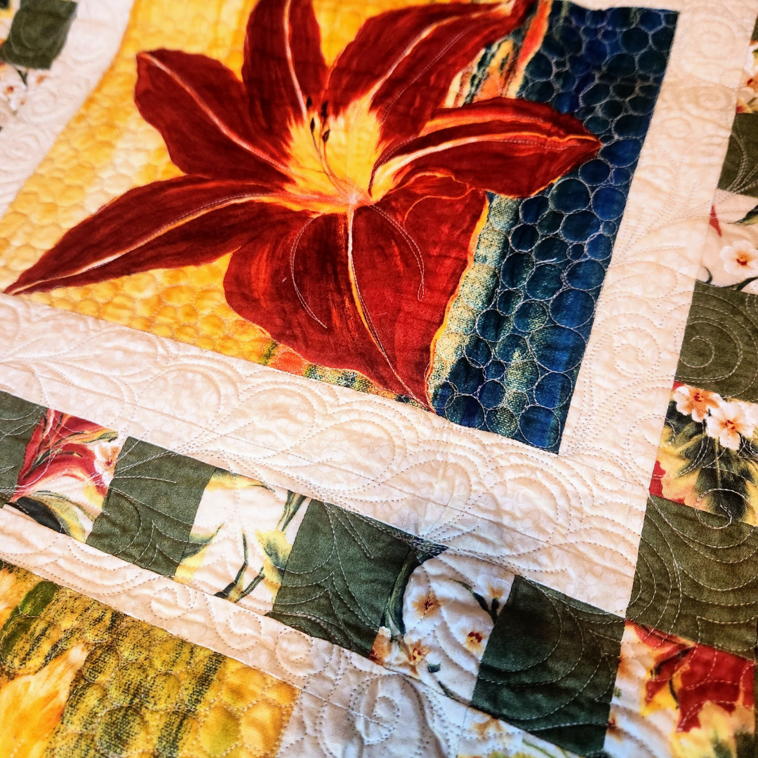 Mom's Irises Quilt