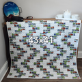 Dump Truck Flannel Quilt