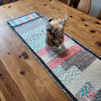 Soft Focus Mosaic Table Runner