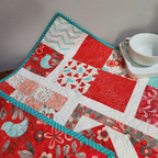 Lovebirds & Flying Geese Quilt