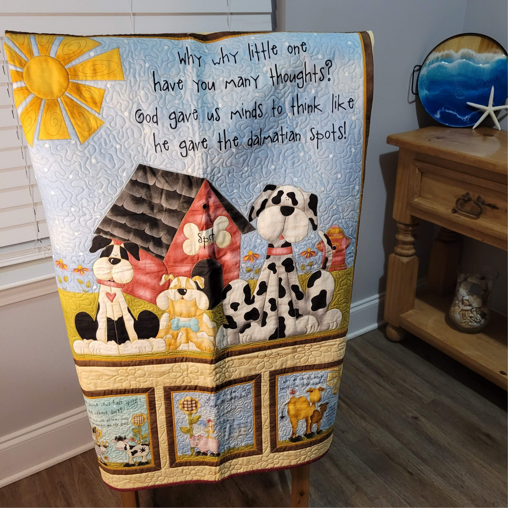 Dalmatians Baby Quilt