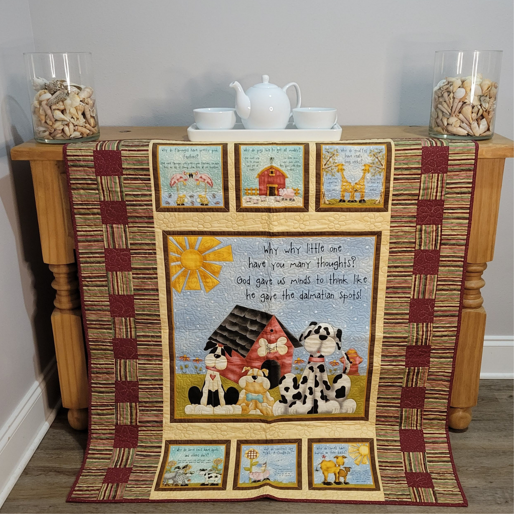 Dalmatians Baby Quilt
