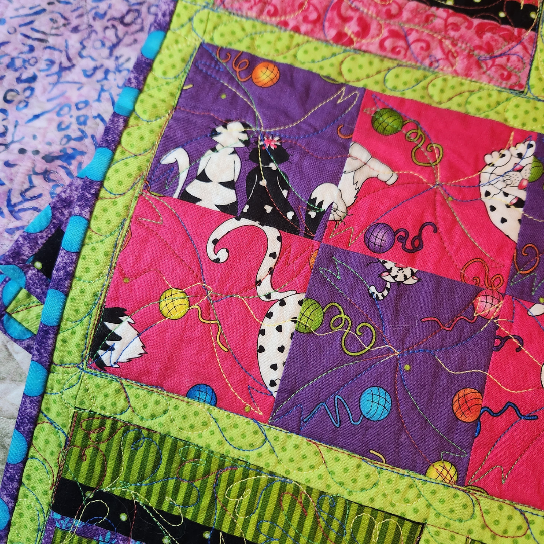 Playful Cats Quilt