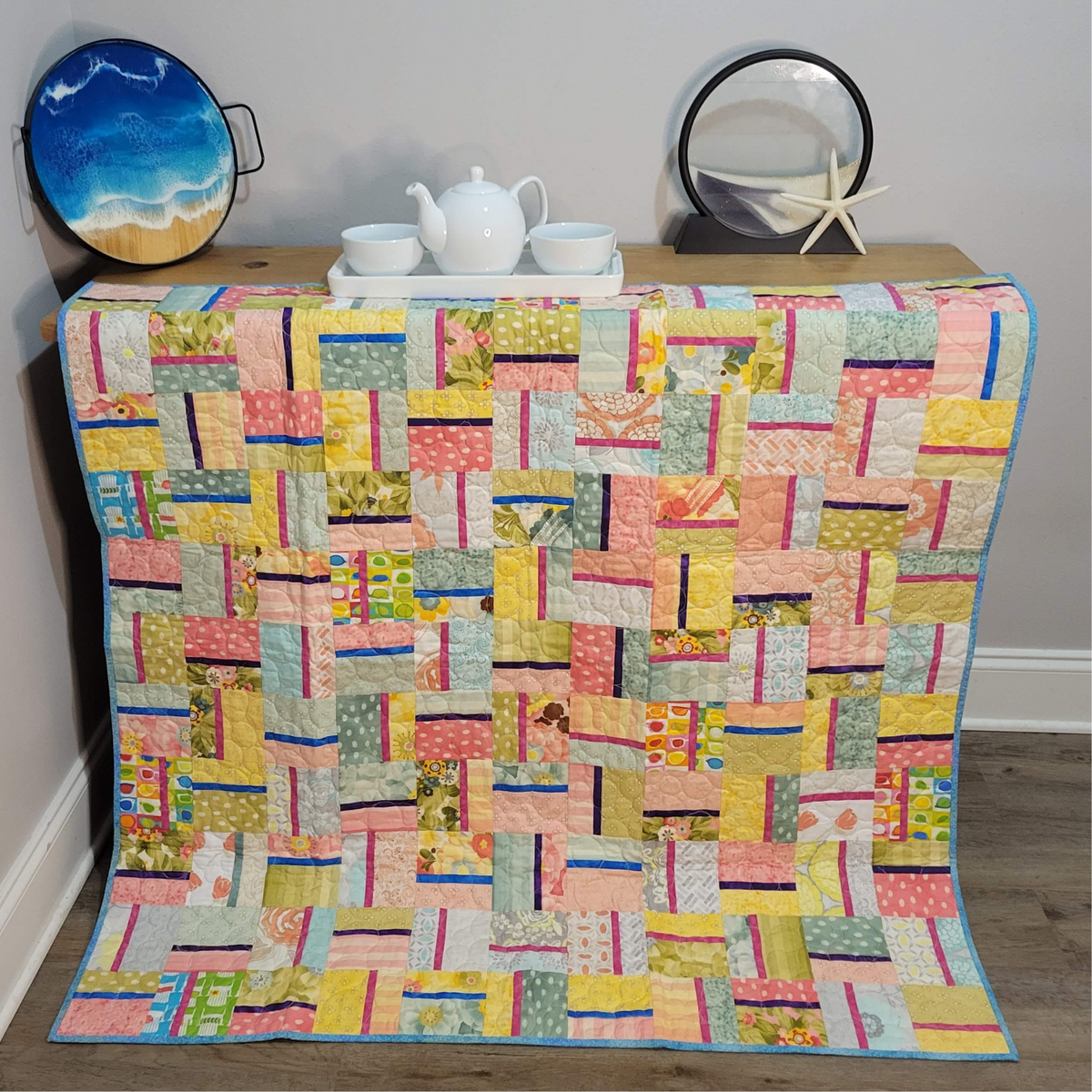 Colorful Pastel Quilt