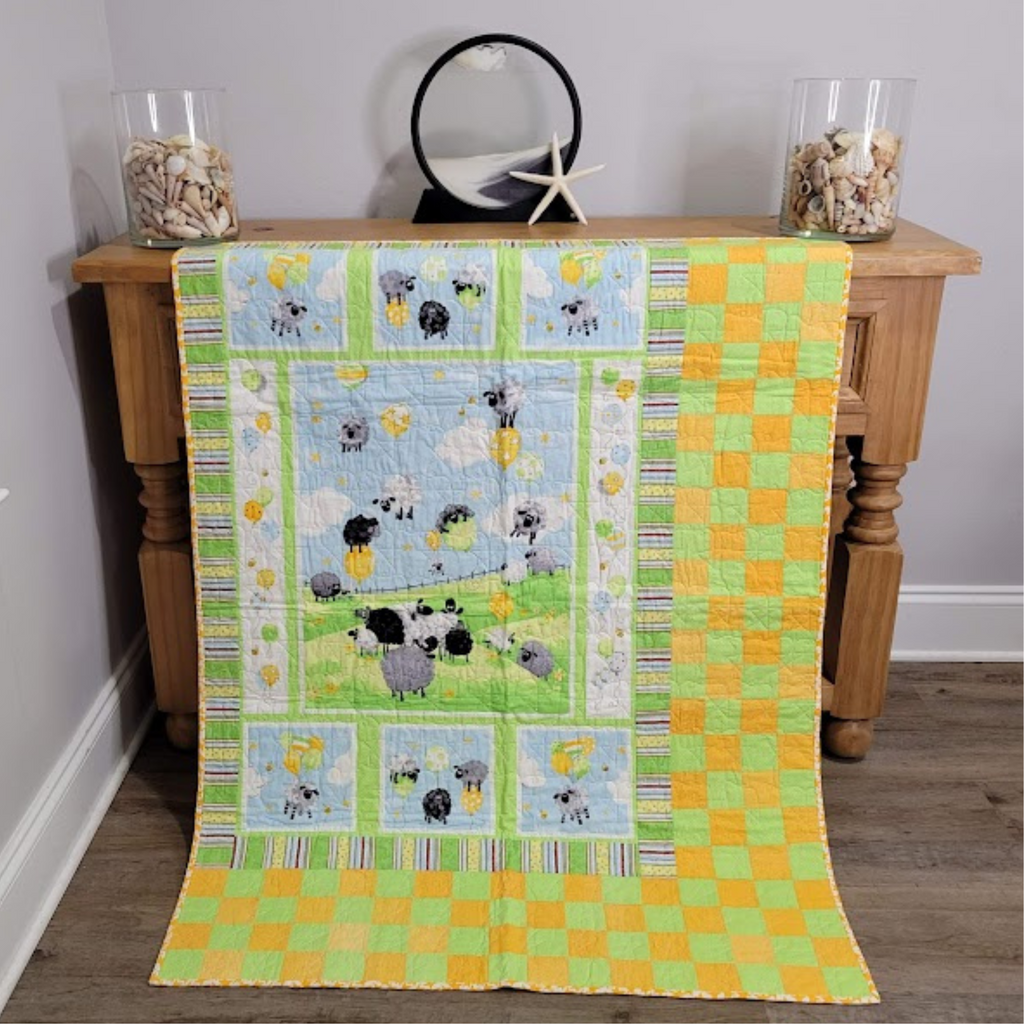 Counting Sheep Baby Quilt