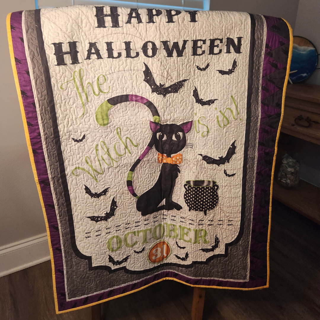 Happy Halloween Quilted Wall Hanging