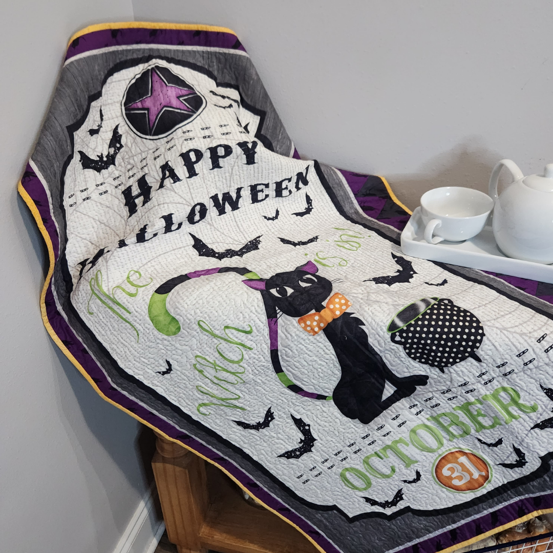 Happy Halloween Quilted Wall Hanging