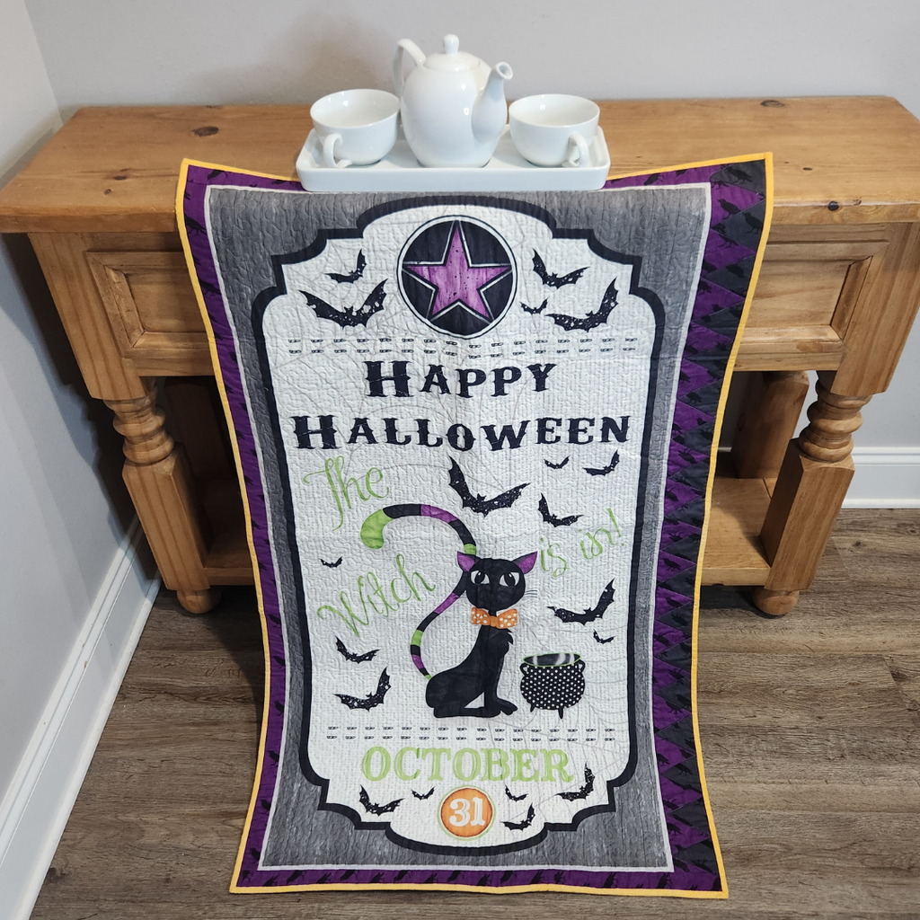 Happy Halloween Quilted Wall Hanging