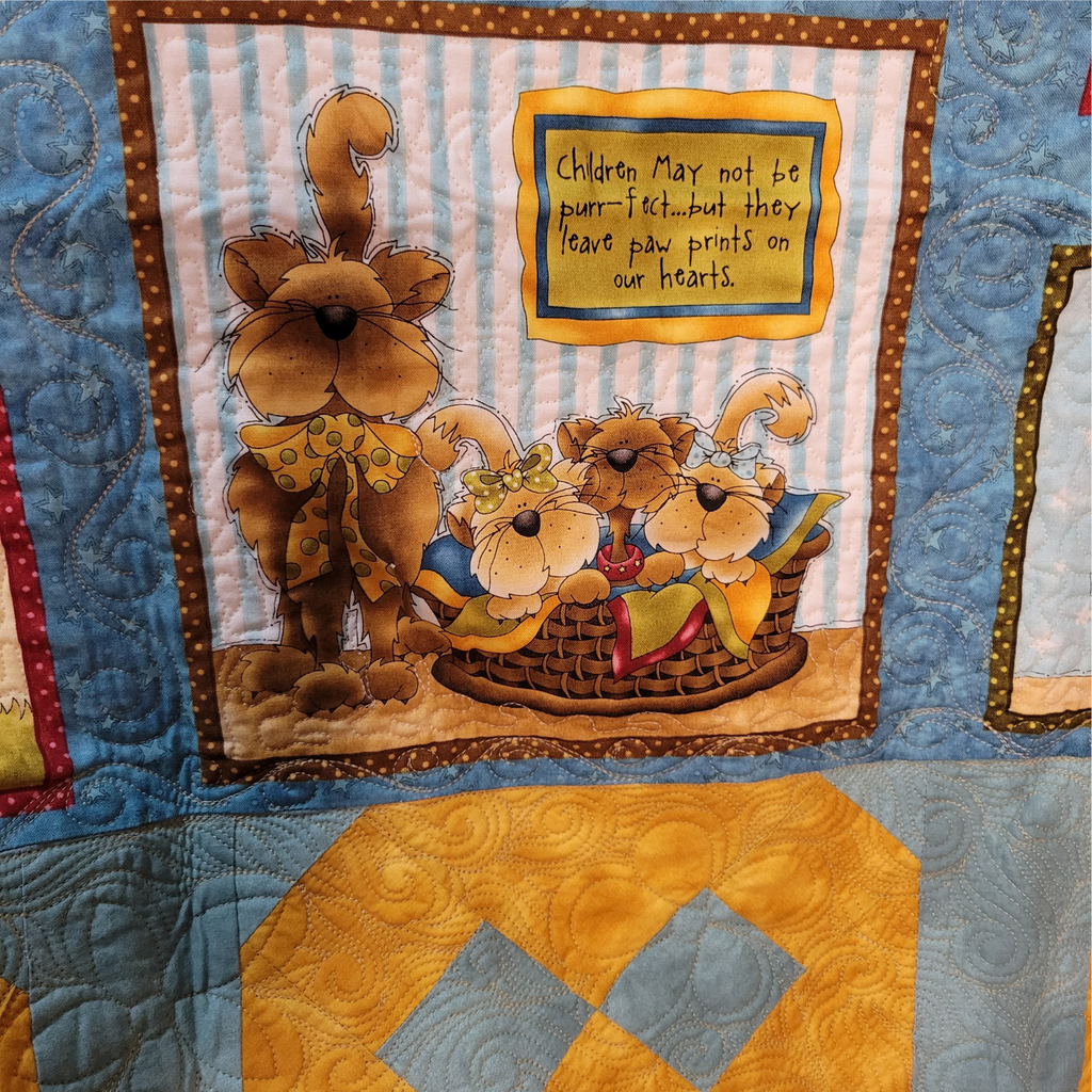 Comical Cats Quilt