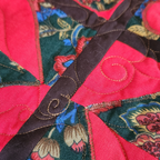 Small Handmade Heart Quilt
