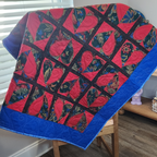 Small Handmade Heart Quilt