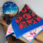 Small Handmade Heart Quilt