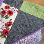 Thread Painting Deck of Cards Quilt