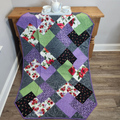 Thread Painting Deck of Cards Quilt