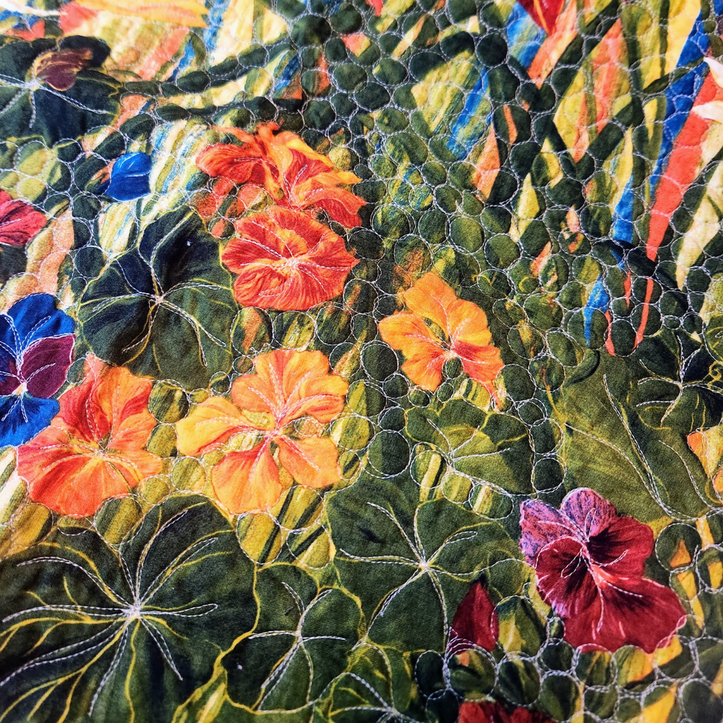 Mom's Irises Quilt