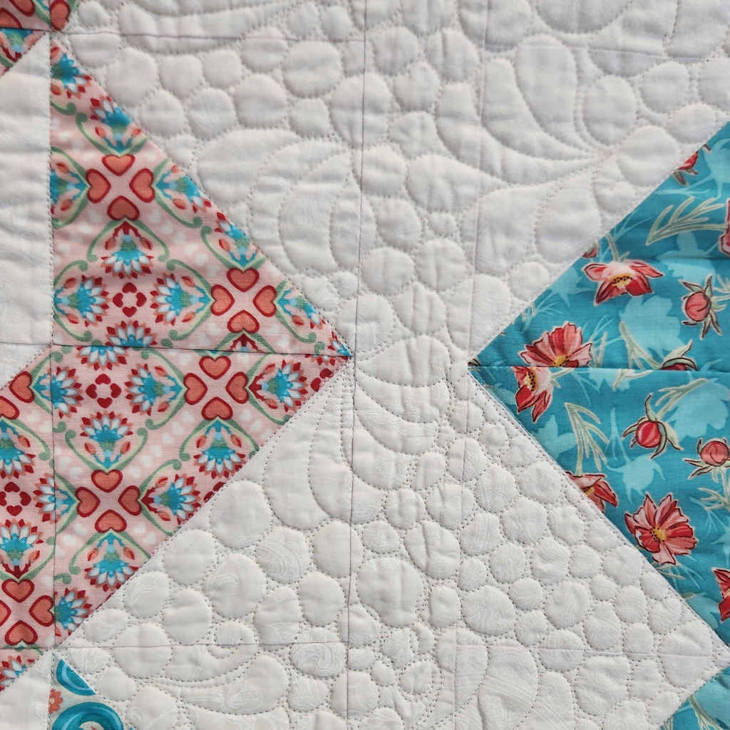 Ribbon Around the Pole Quilt