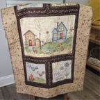 Barnyard Friends Quilted Wall Hanging