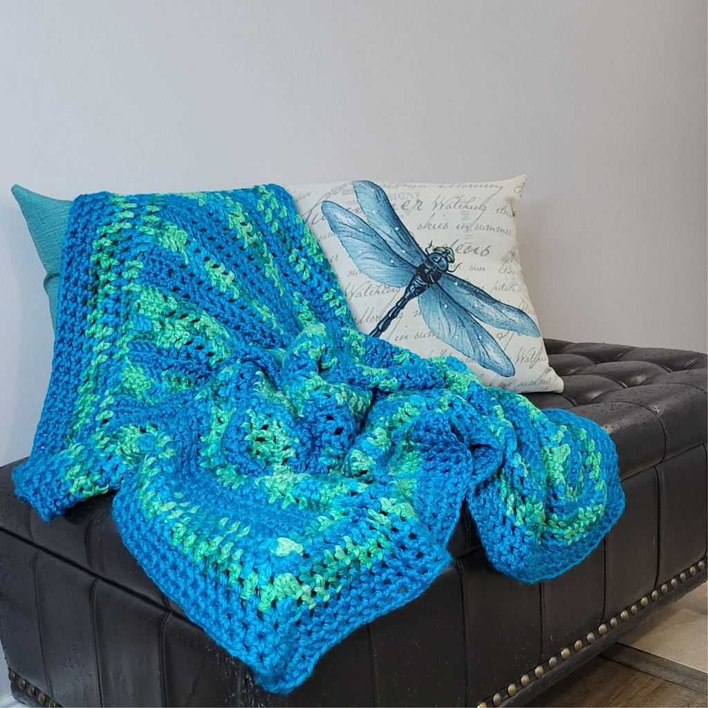 Large Crochet Baby & Lap Blanket