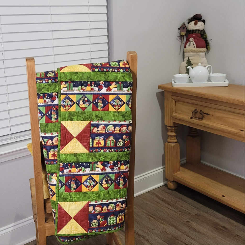 Christmas Presents Wall Hanging or Baby Quilt