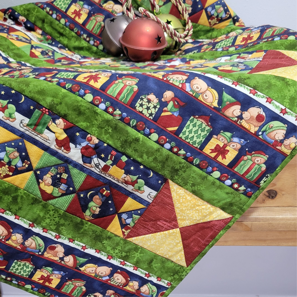 Christmas Presents Wall Hanging or Baby Quilt