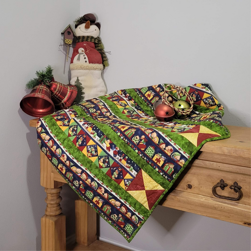 Christmas Presents Wall Hanging or Baby Quilt