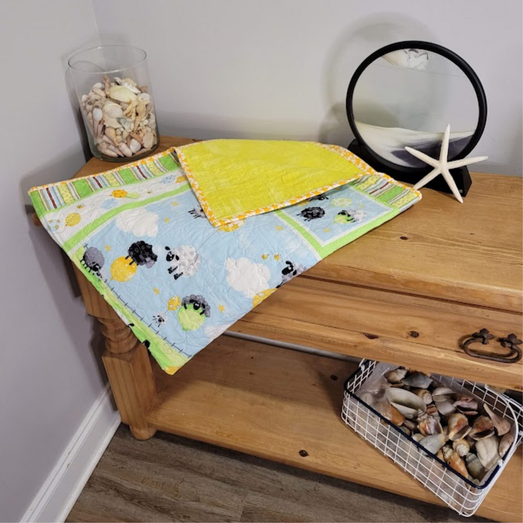 Counting Sheep Baby Quilt