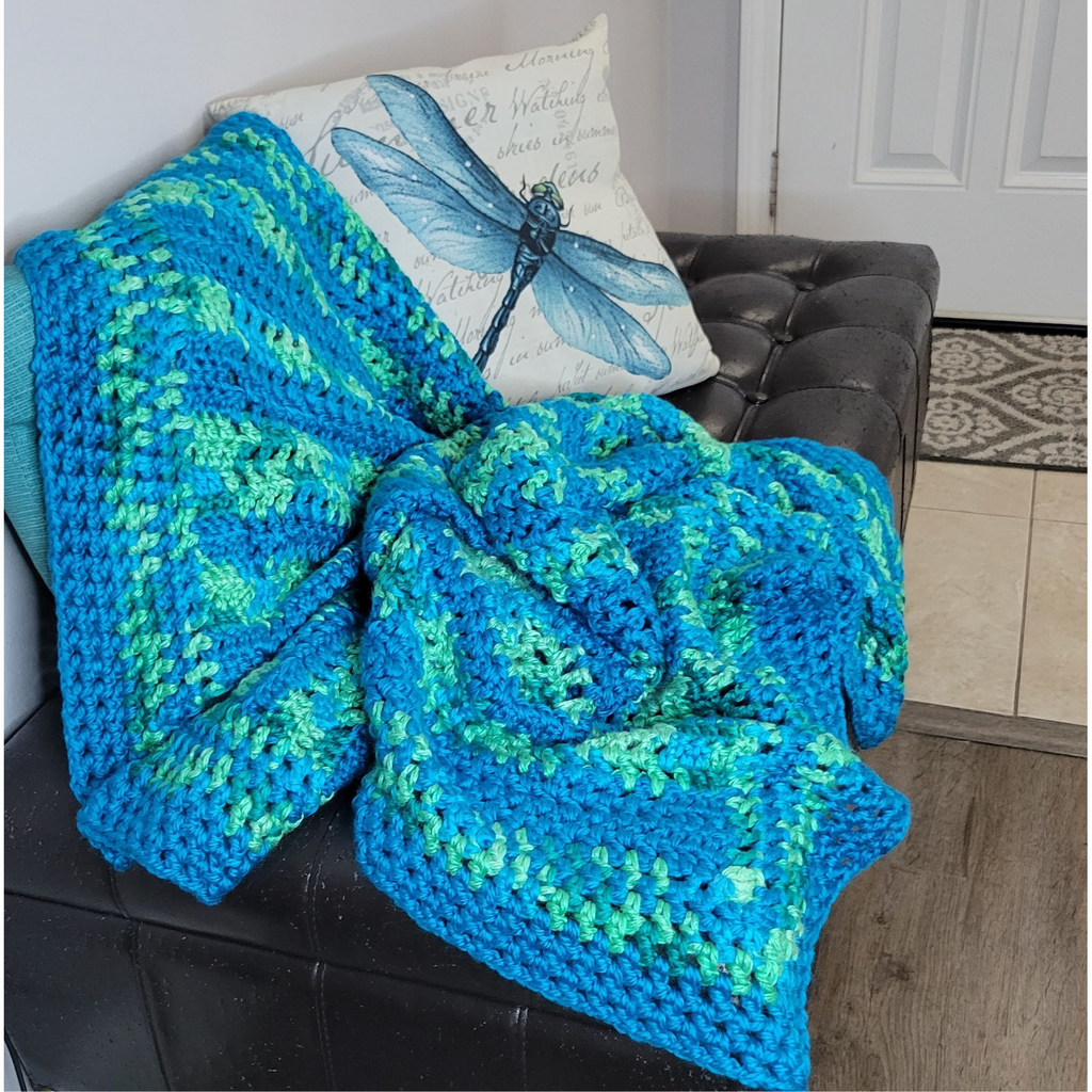Large Crochet Baby & Lap Blanket