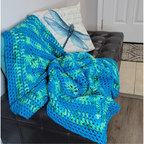 Large Crochet Baby & Lap Blanket
