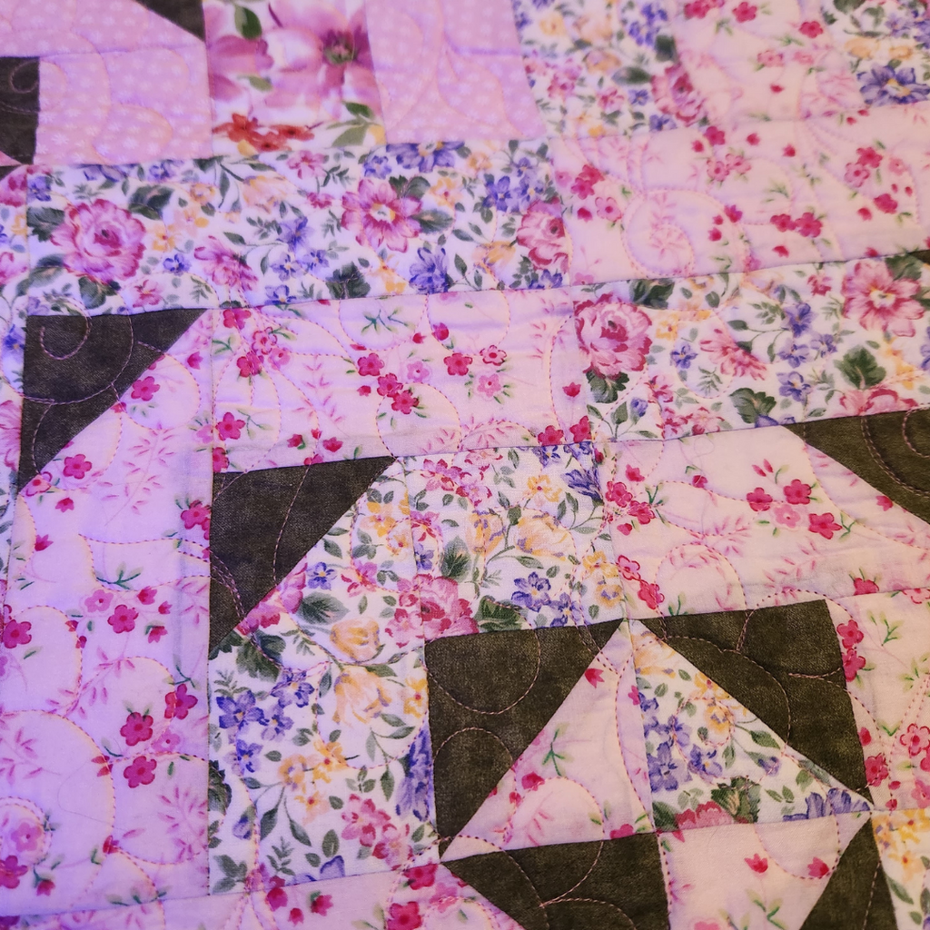 Grandma's Flower Garden Quilt
