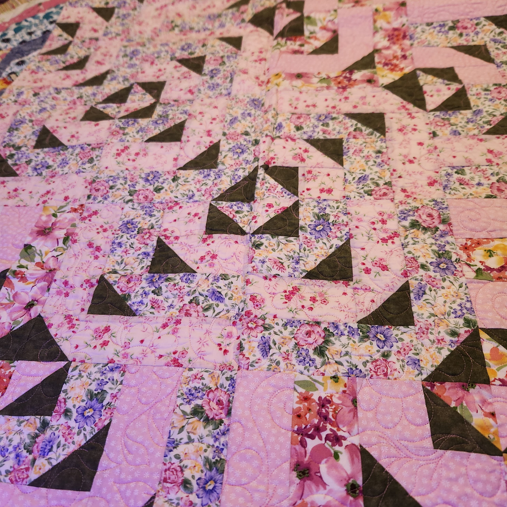 Grandma's Flower Garden Quilt