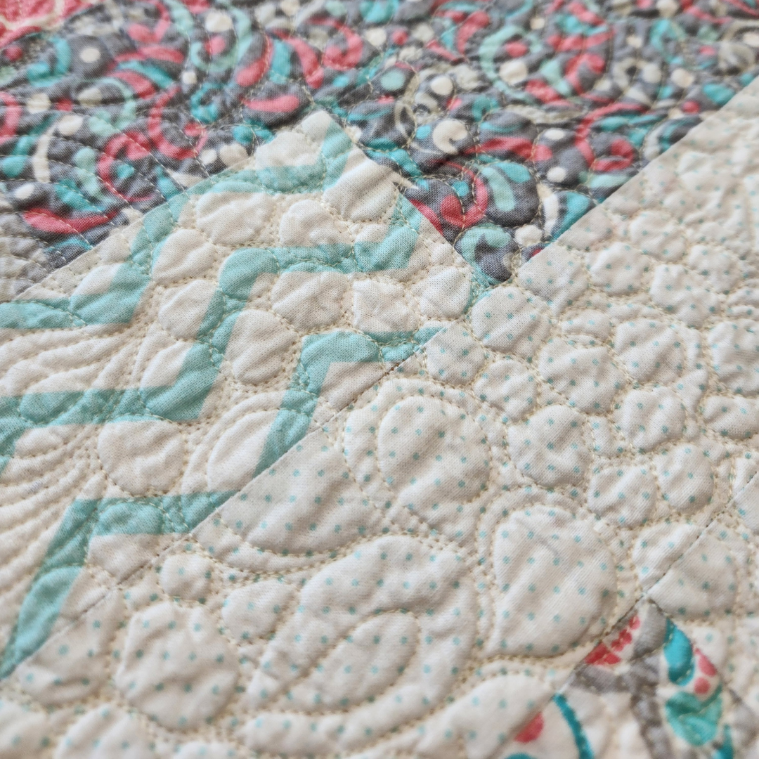 Soft Focus Mosaic Table Runner