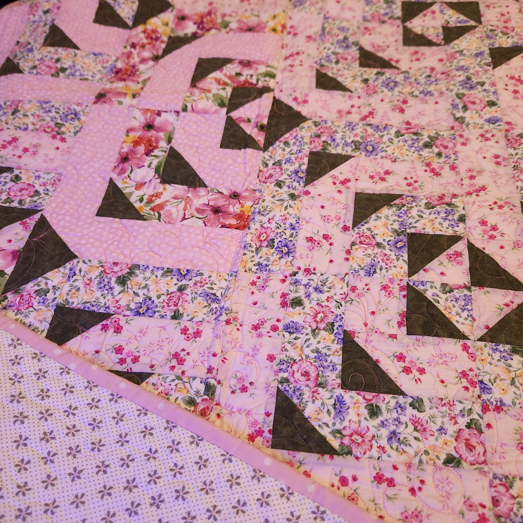 Grandma's Flower Garden Quilt