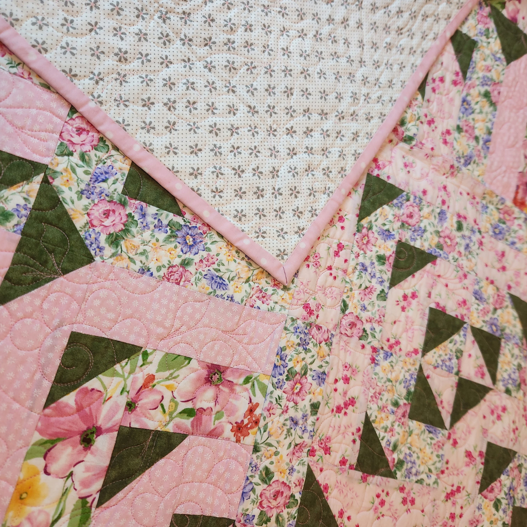 Grandma's Flower Garden Quilt